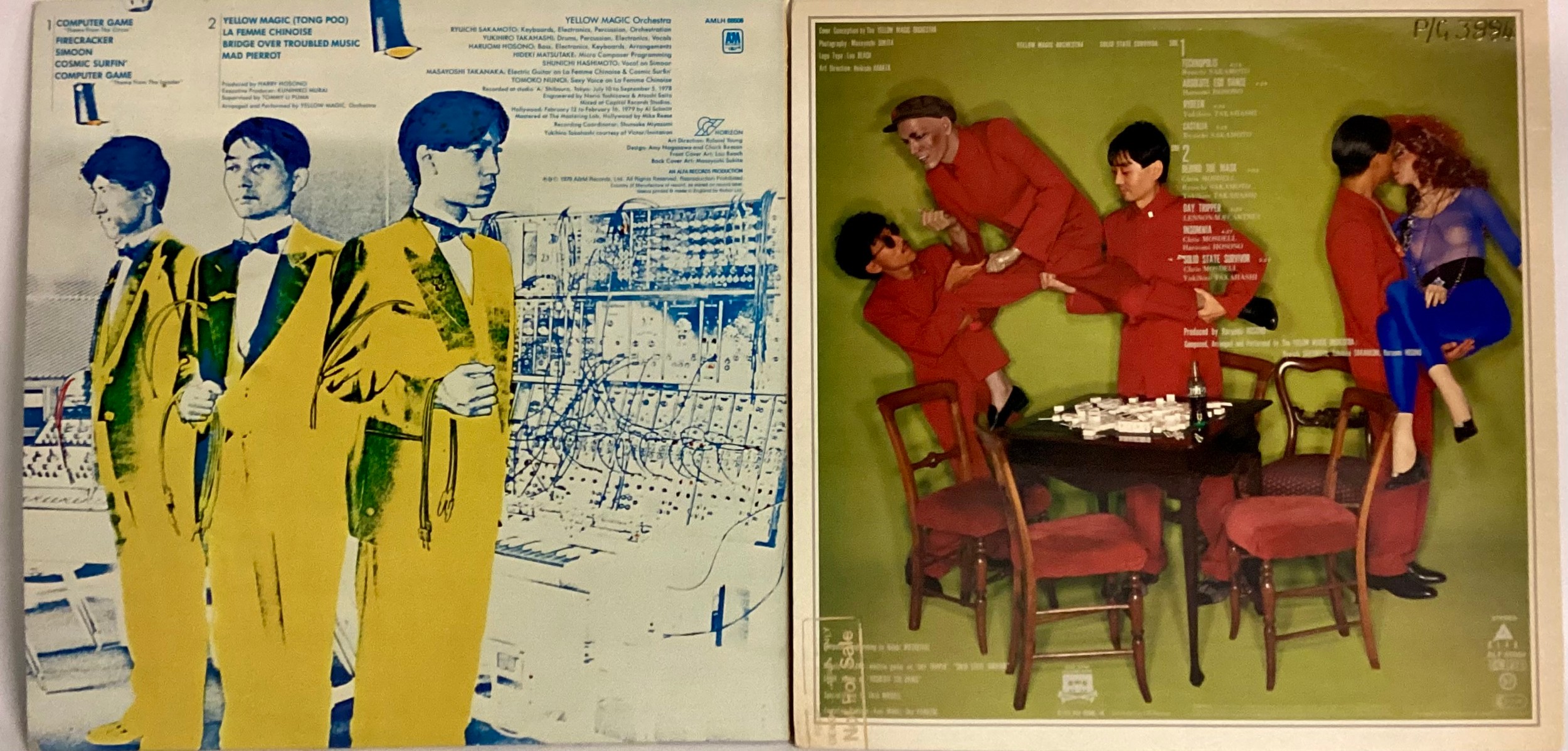 YELLOW MAGIC ORCHESTRA VINYL LP RECORDS X 2. - Image 2 of 3