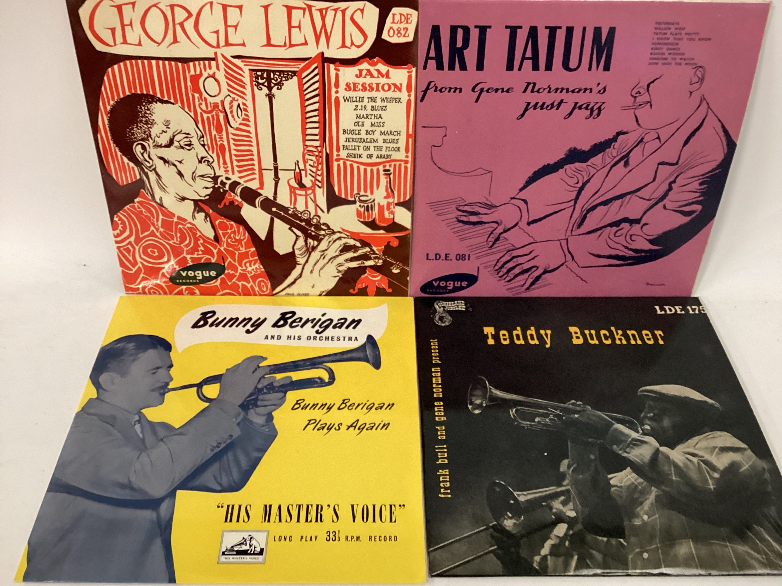 COLLECTION OF JAZZ RELATED VINYL ON 10” & 7”. Mainly this collection consist’s of Extended play jazz - Bild 3 aus 8