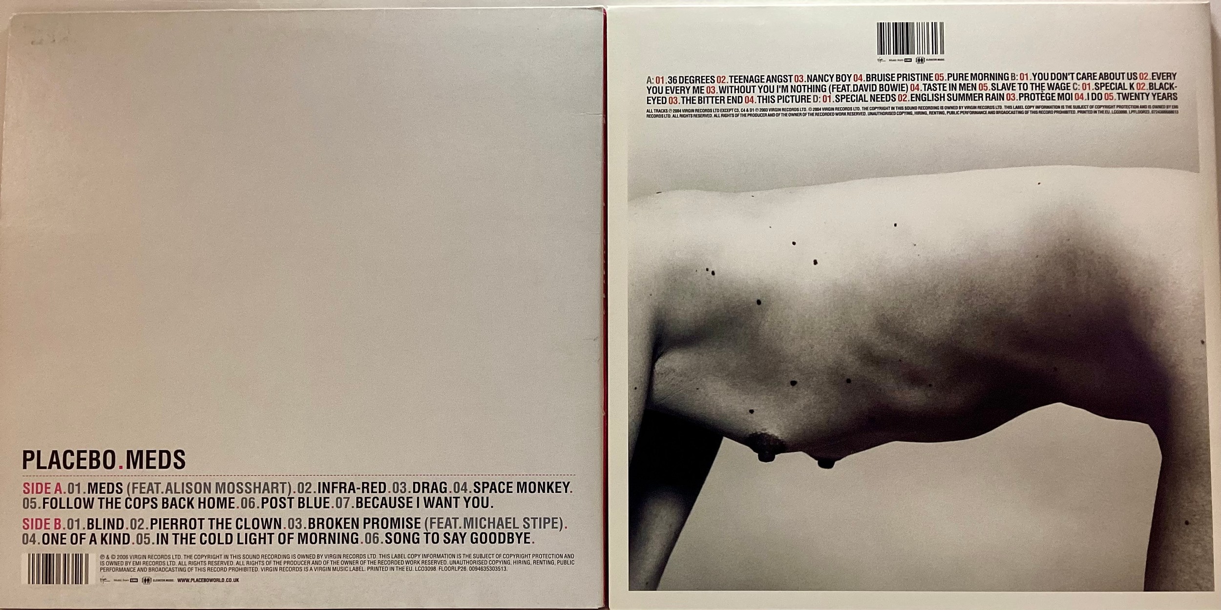 PLACEBO VINYL LP RECORDS X 2. Titles here as follows - ‘Once More With Feeling’ gatefolded sleeve - Image 2 of 3