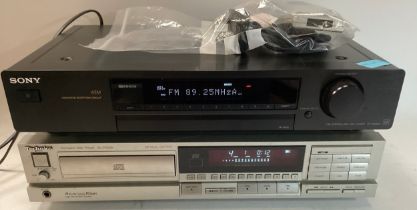 AUDIO HIFI SEPERATE UNITS. Here we have a Technics cd player SL-P222A complete with remote control