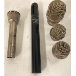 MICROPHONES / PARTS ETC. Here we have a Audio Technical ATR25 microphone along with AKG spare