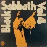 BLACK SABBATH "VOL.4" ORIGINAL PRESSING VIRTIGO SWIRL. This is a 1972 original pressing of Black