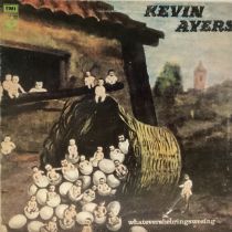 KEVIN AYERS ORIGINAL ALBUM ‘WHATEVER SHE BRINGS WE SINGS’. This album comes in a gatefold textured