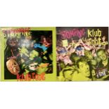STOMPING AT THE KLUB FOOT ALBUMS X 2. Volumes 1 and 2 found here in VG+ conditions. Containing