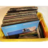 CRATE OF VARIOUS ALBUMS AND 7” SINGLES. Here we have a selection of various Artist’s on album to