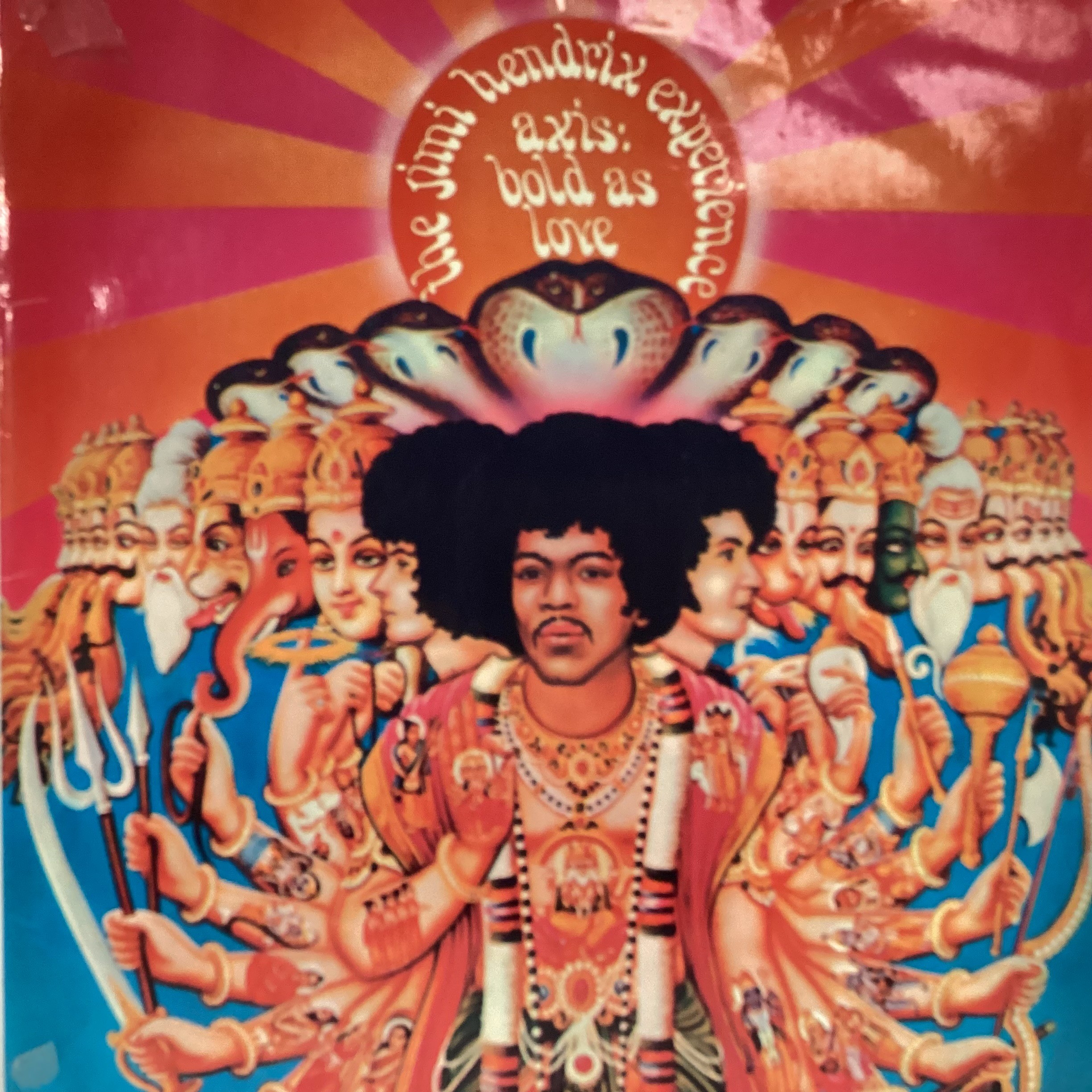THE JIMI HENDRIX EXPERIENCE ‘AXIS BOLD AS LOVE’ VINYL ALBUM. This original Track label 612003 was