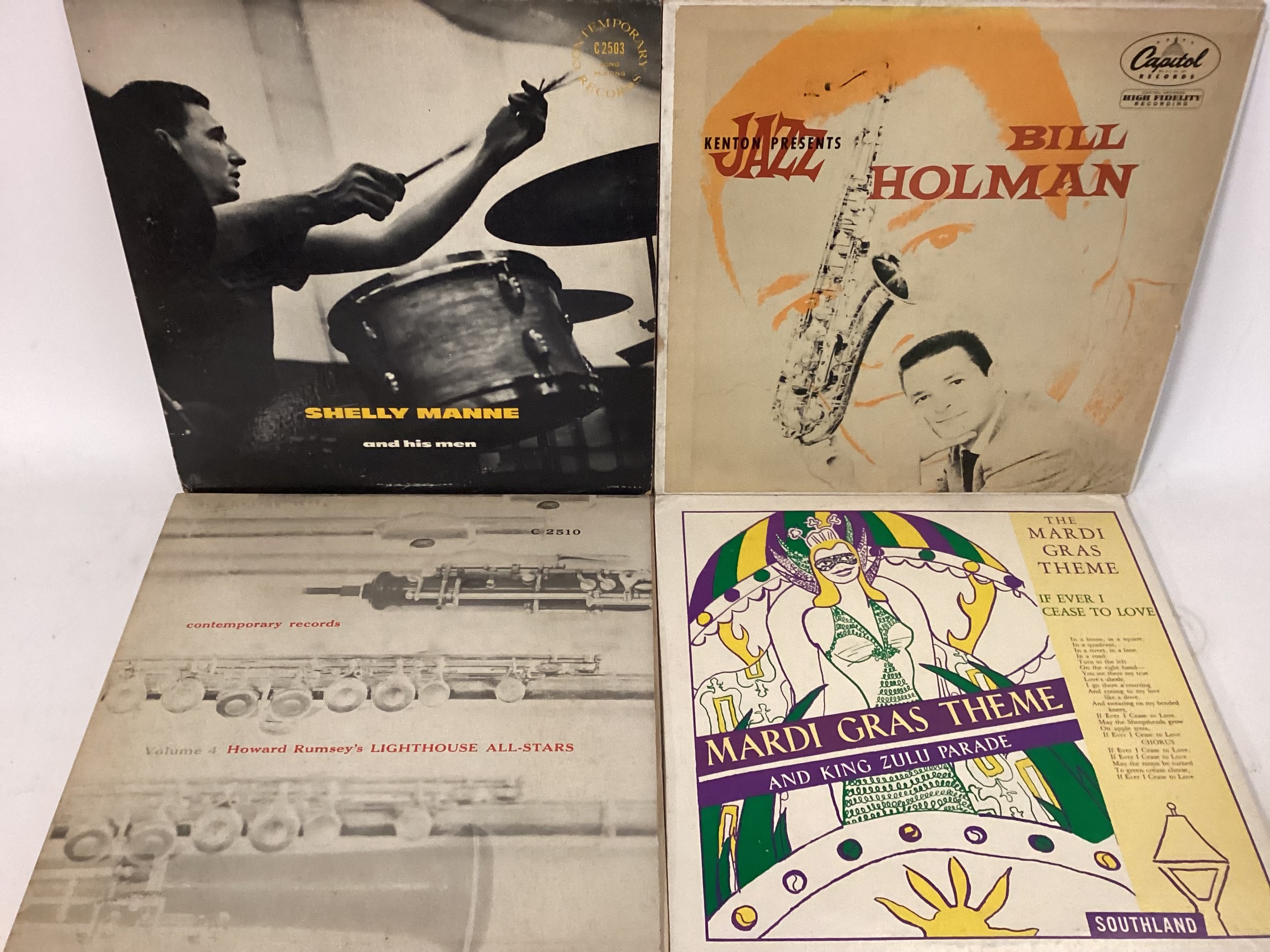 CARRY CASE CONTAINING VARIOUS 10” AND 12” JAZZ RELATED ALBUMS. Artists to include - Lester Young - - Image 3 of 4