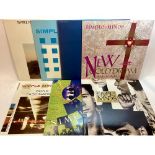 COLLECTION OF 7 SIMPLE MINDS VINYL ALBUMS.