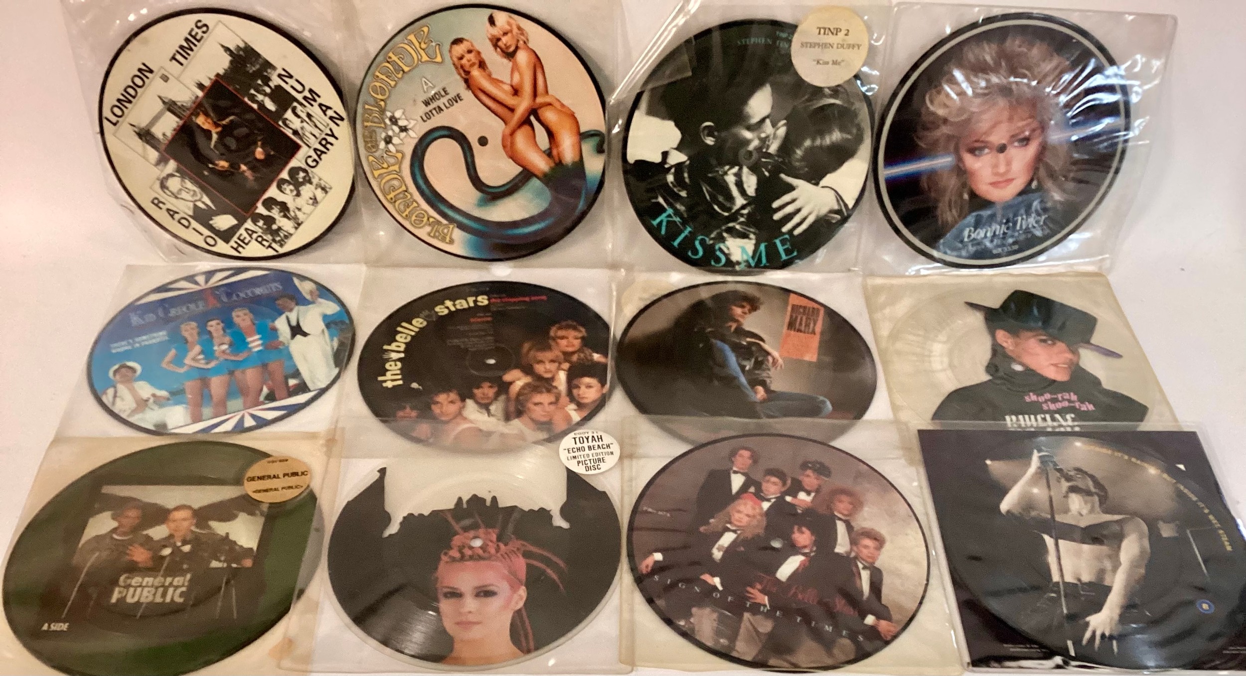 COLLECTION OF VARIOUS PICTURE DISC 7” SINGLES. Artists here include - The Cult - Tracey Ullman - - Bild 2 aus 3