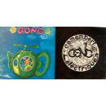 GONG 'CAMEMBERT ELECTRIQUE' & 'INVISIBLE FLYING TEAPOT' VINYL LP RECORDS. 2 titles here from Gong