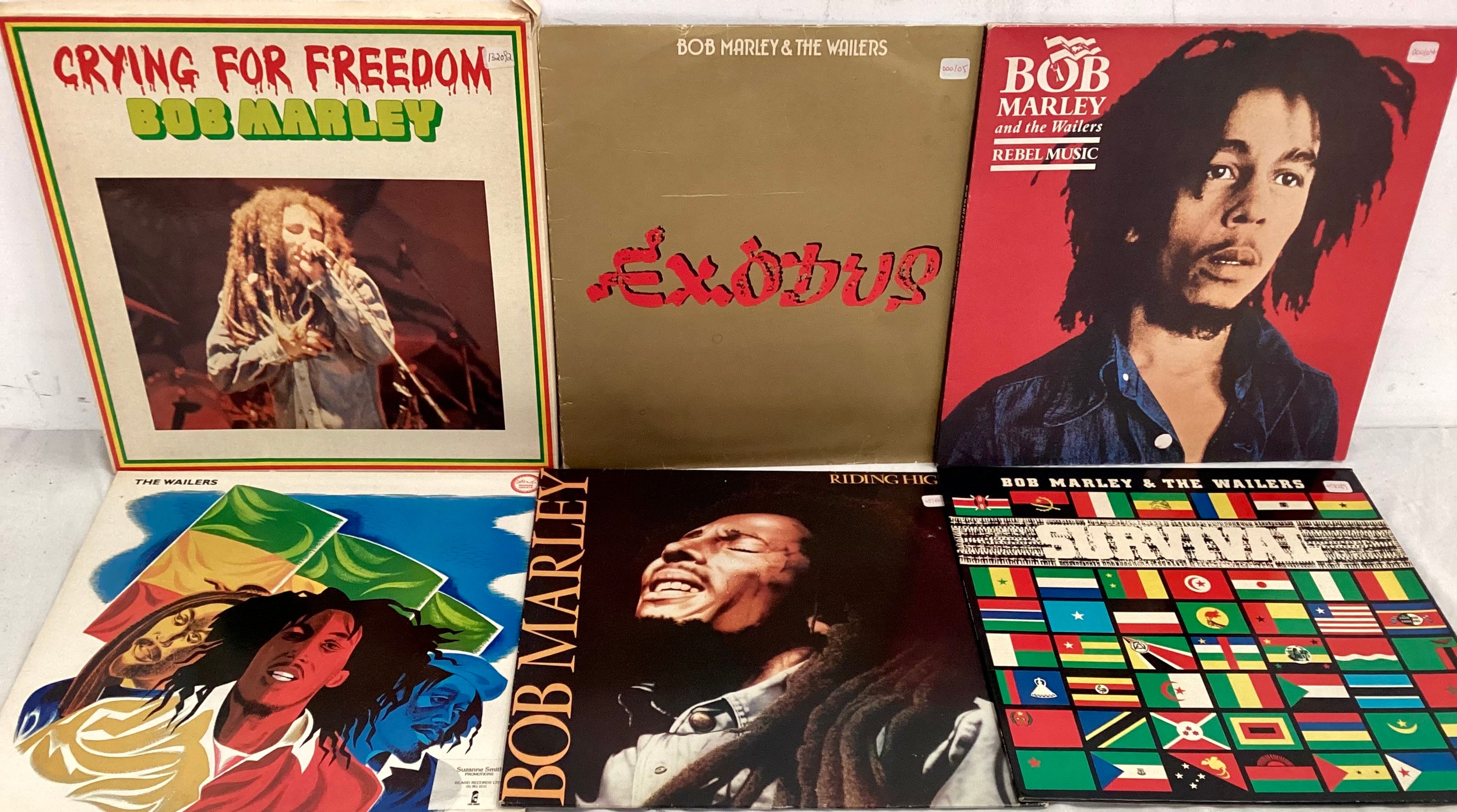 CASE OF VARIOUS BOB MARLEY AND THE WAILERS VINYL LP RECORDS. Here we find various titles to - Image 4 of 4