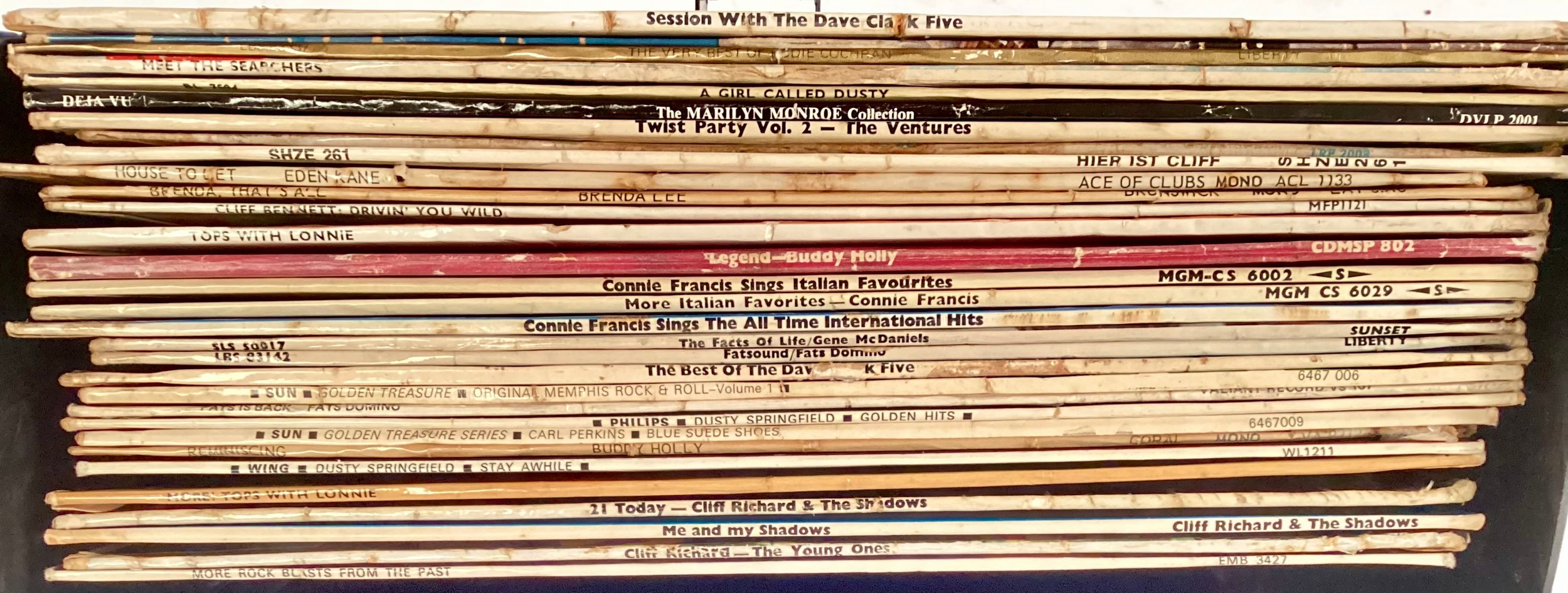 COLLECTION OF VARIOUS 50’s AND 60’S LP RECORDS. Containing various artists including - Gene - Image 2 of 4