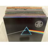 GREAT COLLECTION OF ROCK AND POP VINYL ALBUMS. Including artists - Pink Floyd - The Who - Sky -