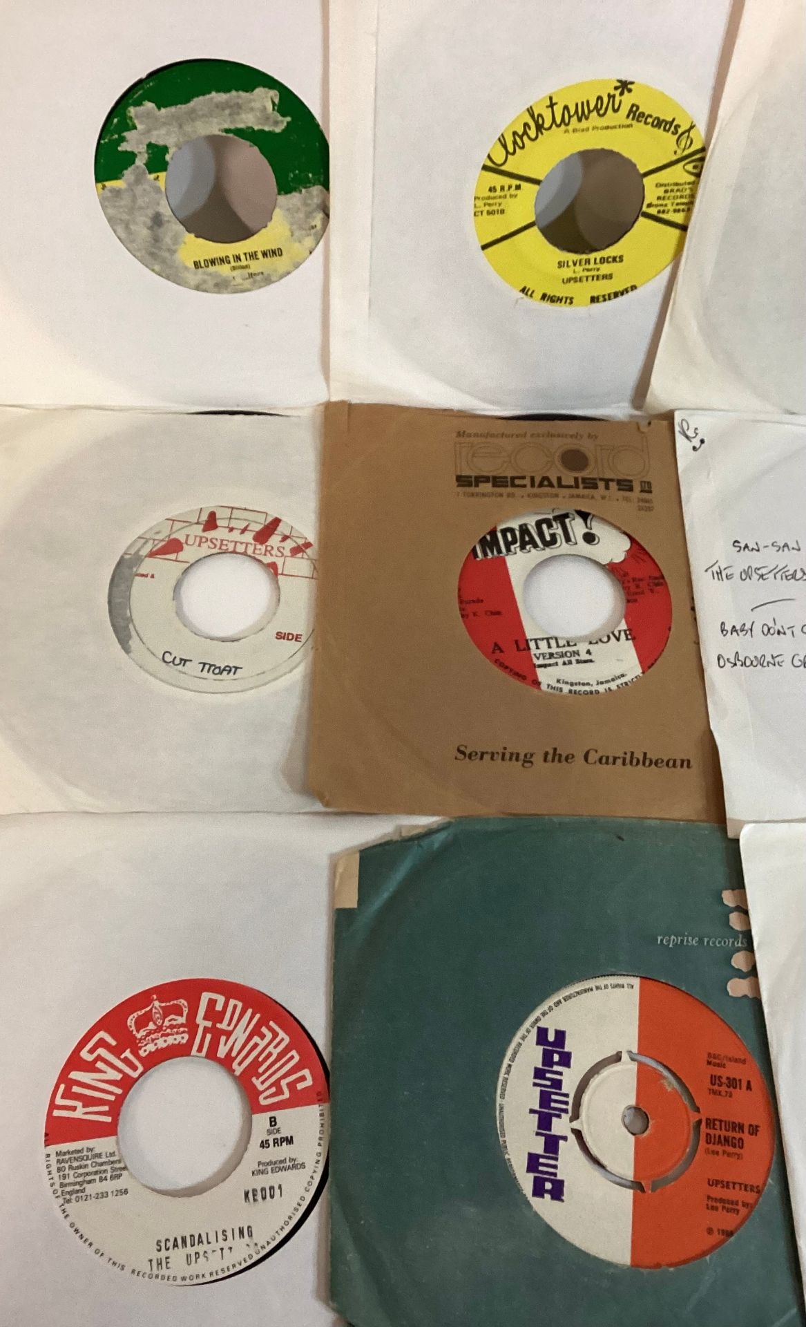 COLLECTION OF LEE SCRATCH PERRY AND THE UPSETTERS VINYL SINGLES. In this lot we have a total of 15 - Image 3 of 3