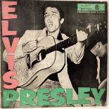 ELVIS PRESLEY DEBUT ALBUM ORIGINAL LONG PLAYER. This is a German pressing on RCA LPM 1254 found here