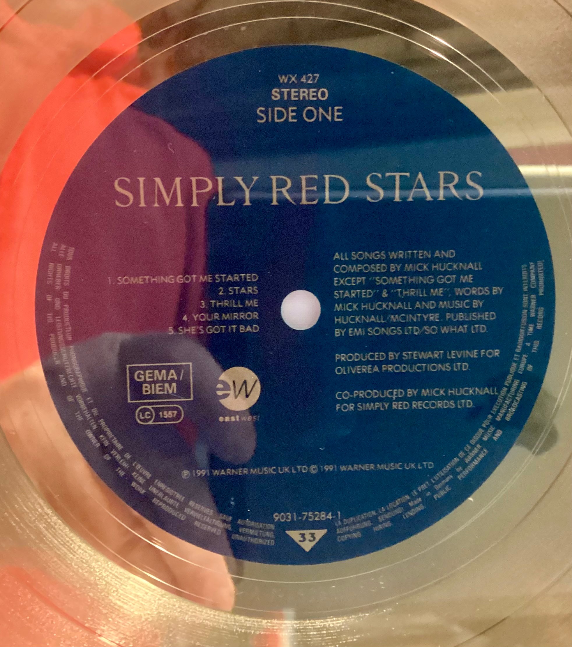 SIMPLY RED GOLD PRESENTATION DISC’S X 3.Swedish released disc’s presented to Tim Kellett, Fritz - Bild 5 aus 5