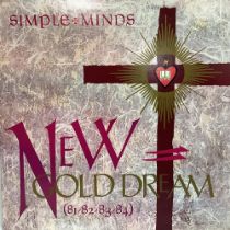 SIMPLE MINDS "NEW GOLD DREAM" VINYL GOLD COLOURED DISC.