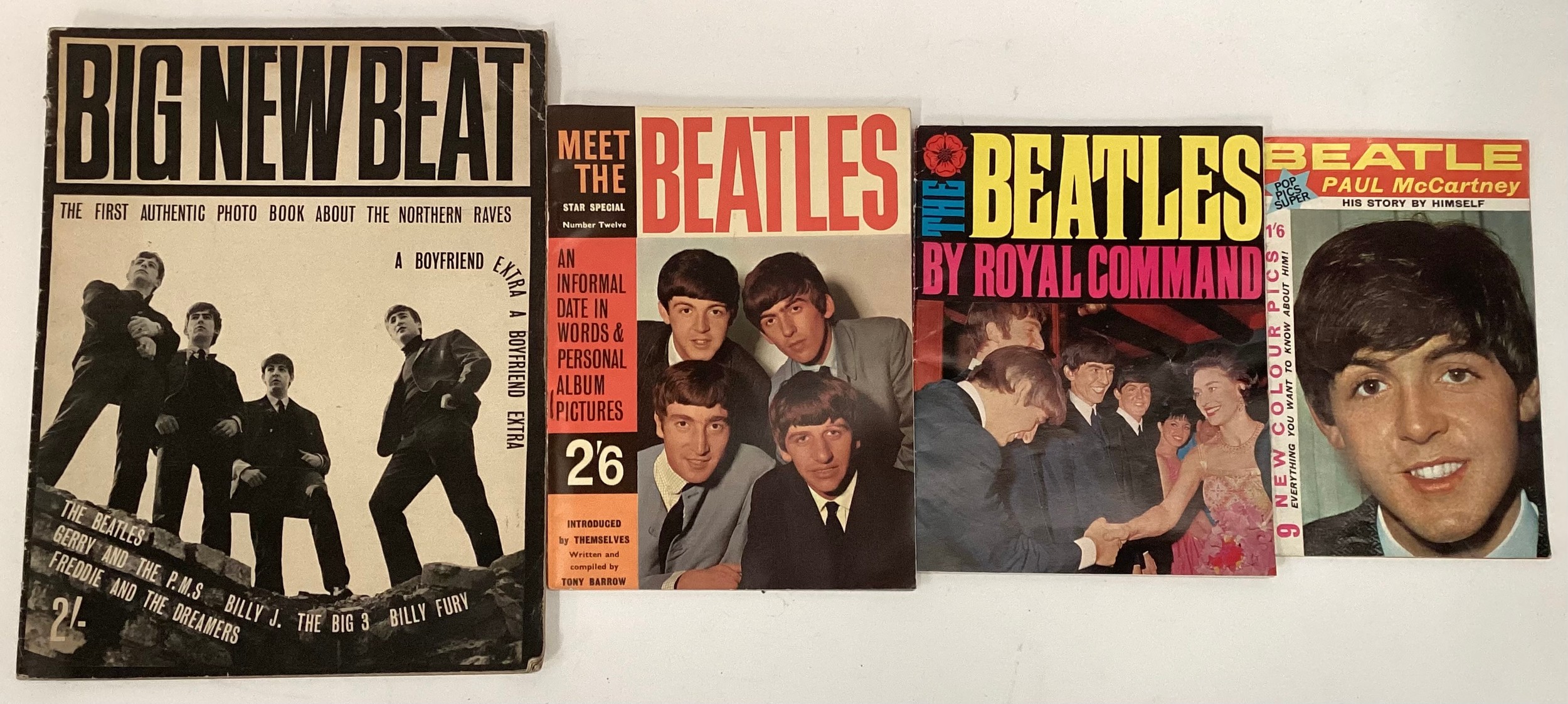 COLLECTION OF EPHEMERA FROM THE BEATLES. Nice collection of various items in print from The Beatles. - Image 4 of 9