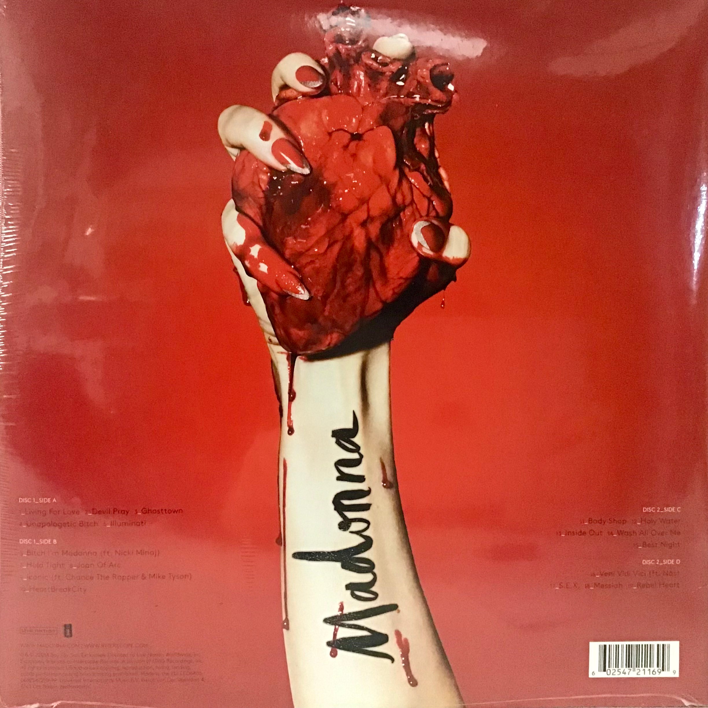 MADONNA SEALED ‘REBEL HEART’ 2 RECORD VINYL LP SET. This album was released in 2014 on Interscope - Bild 2 aus 2