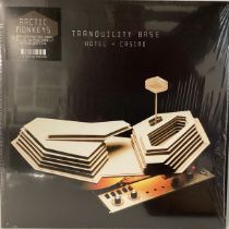 ARTIC MONKEYS 'TRANQUILITY BASE HOTEL + CASINO' CLEAR SILVER COLOURED VINYL LP. This is in Ex