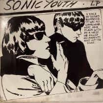 SONIC YOUTH "GOO" VINYL LP RECORD. This is a German press released in 1990 on the David Geffen Label