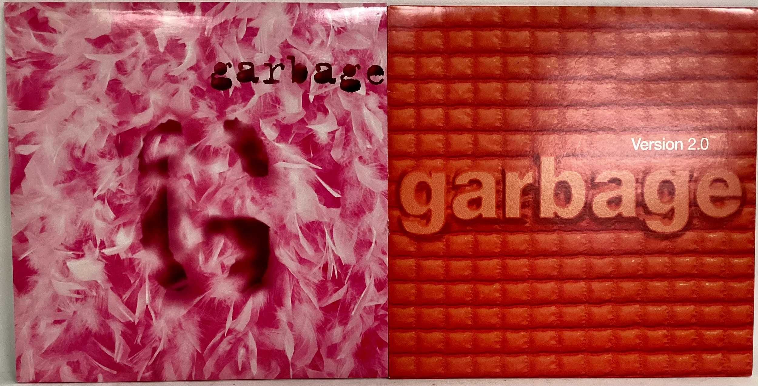 GARBAGE VINYL LP RECORDS X 2