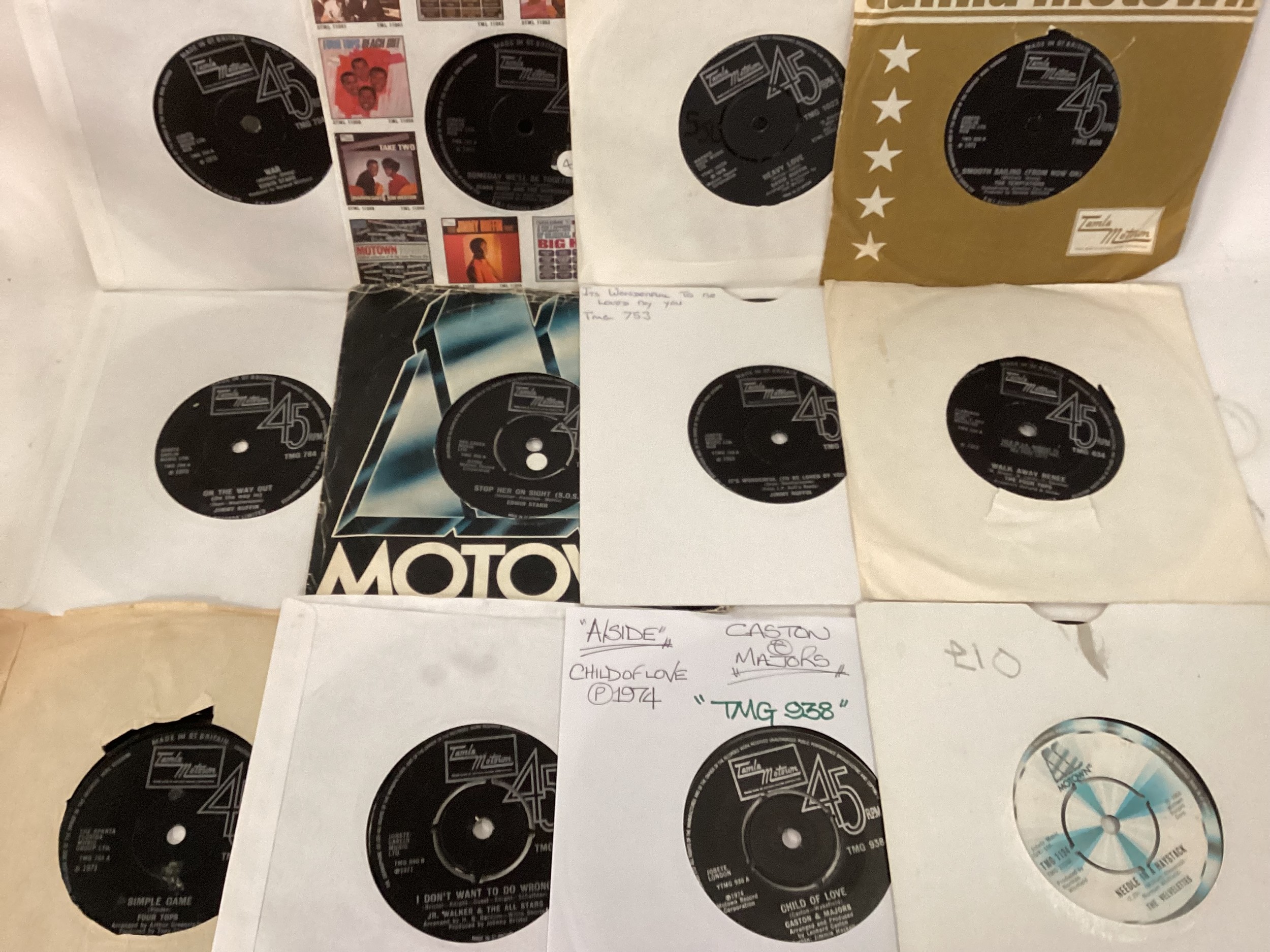 VARIOUS TAMLA MOTOWN AND SOUL RELATED SINGLES. Here we find a collection of various groups and - Bild 2 aus 3