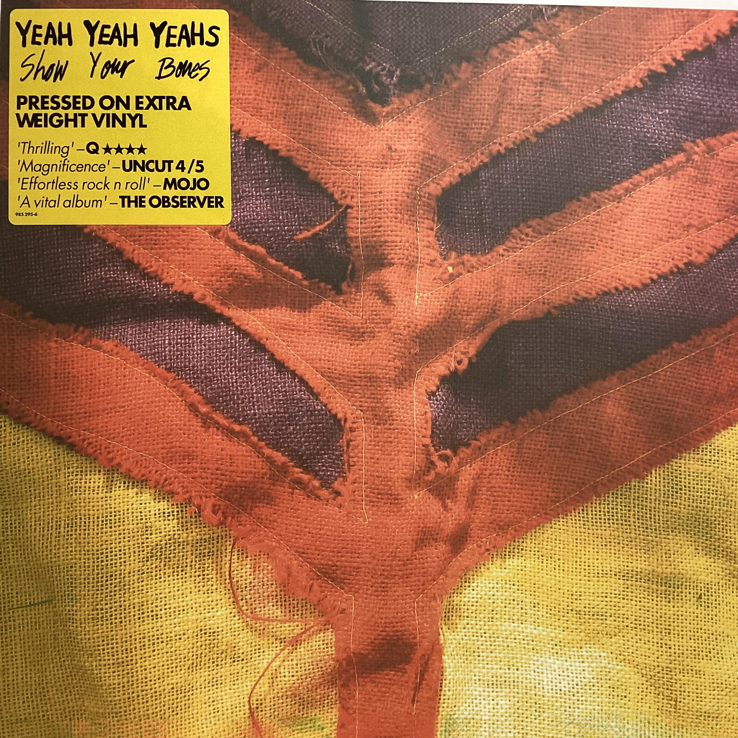 YEAH YEAH YEAHS LP VINYL RECORD “SHOW YOUR BONES”. 5his vinyl is in Ex condition and found here on