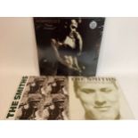 THE SMITHS VINYL RECORDS X 3. This lot includes 2 x 10” vinyls with titles - Strangeways, Here We