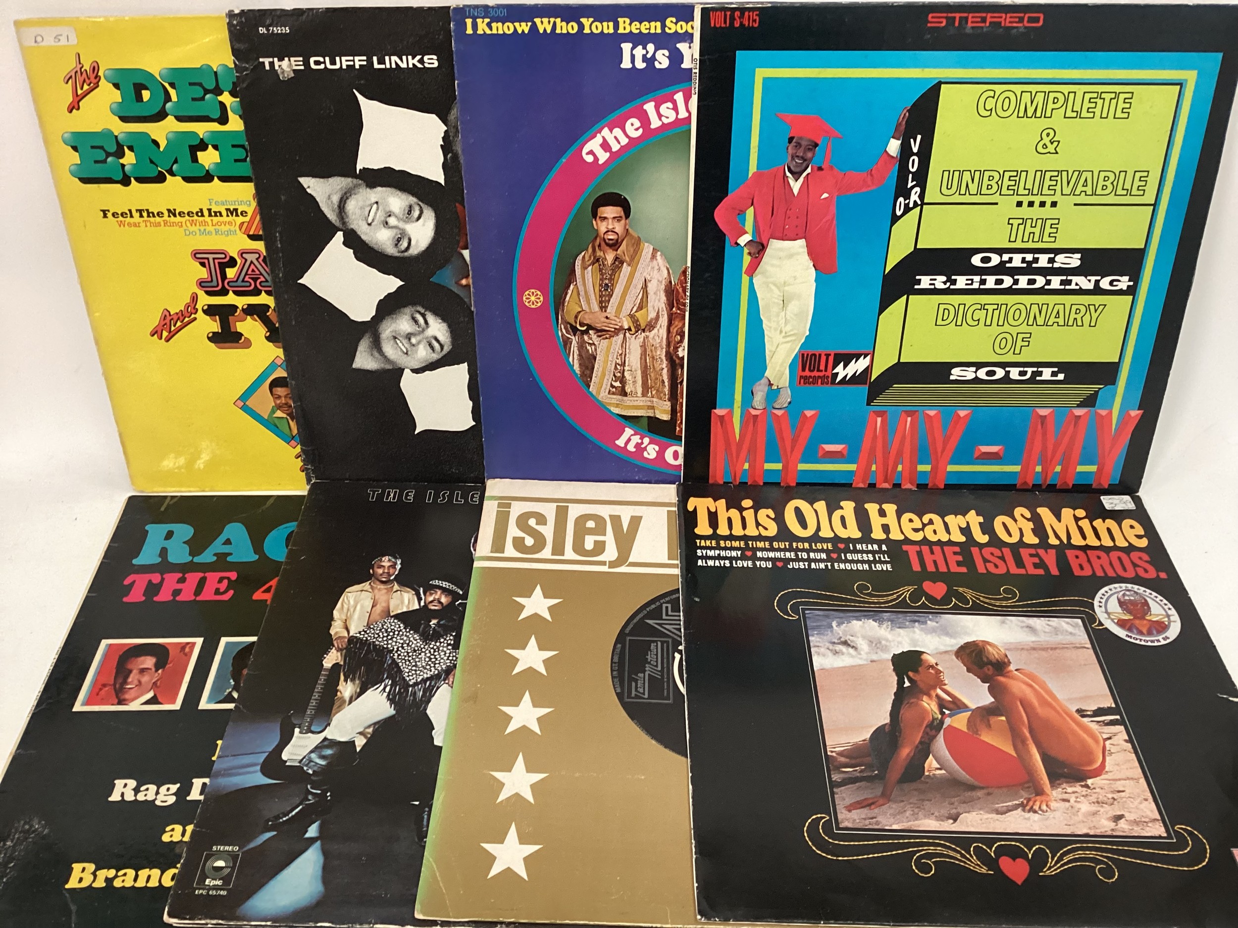 PACK OF VINYL SOUL / MOTOWN VINYL LP RECORDS. Artists here include - Isley Brothers - The Drifters - - Image 2 of 3