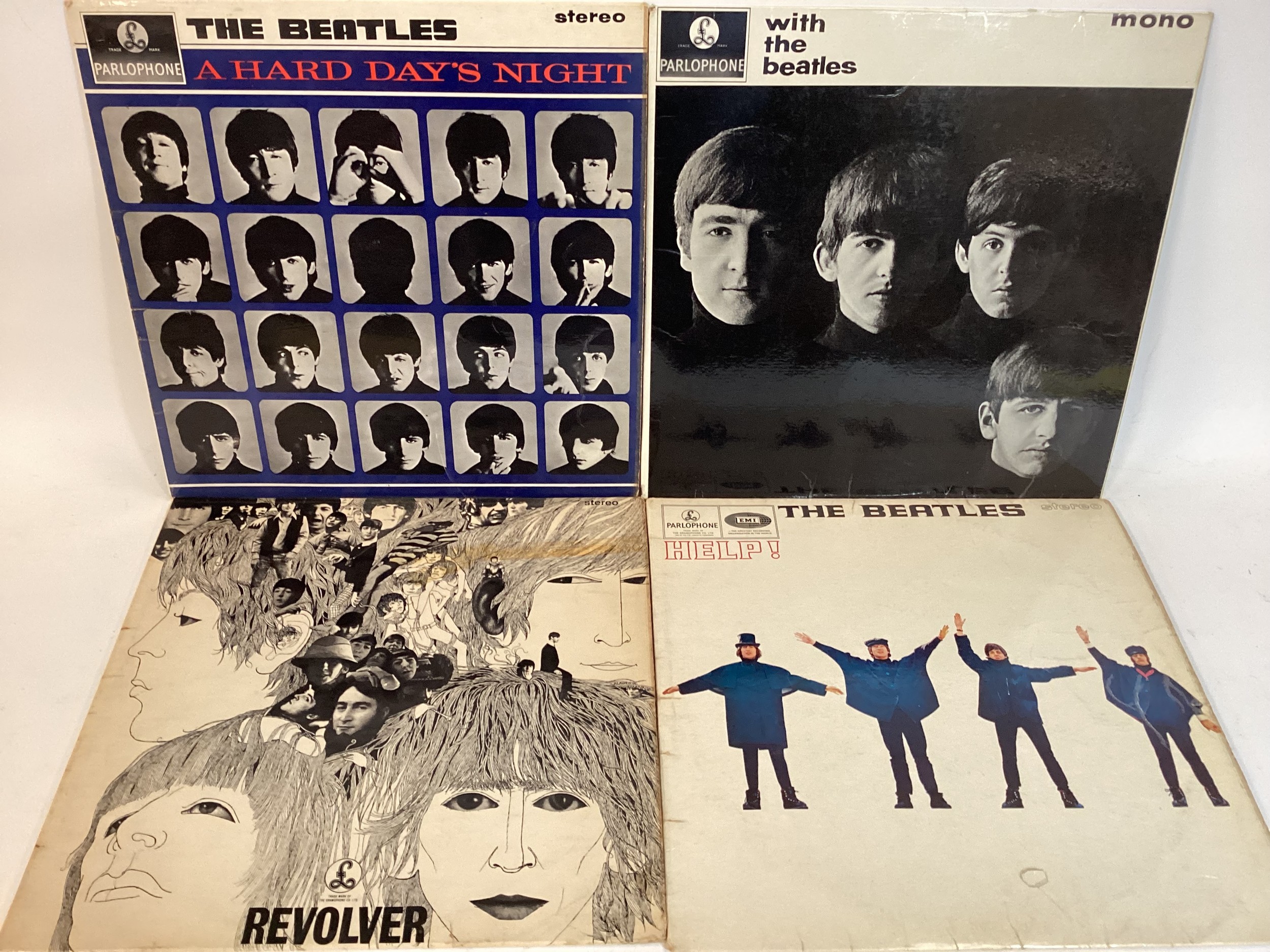 COLLECTION OF 8 VARIOUS 1st PRESS BEATLES ALBUMS. Titles here include - Abbey Road - White Album No. - Image 2 of 4