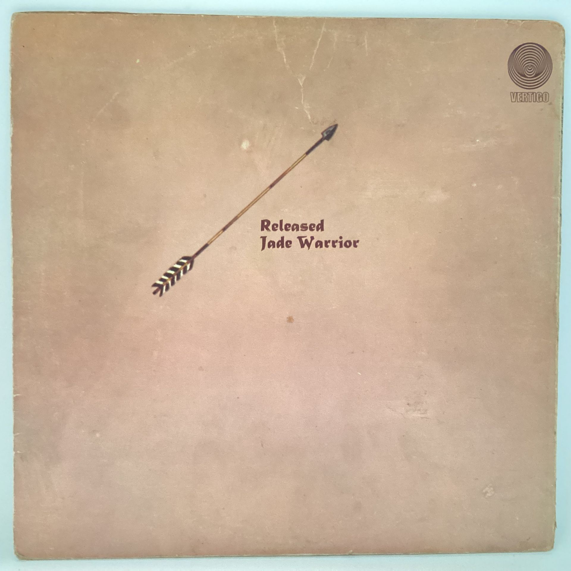 JADE WARRIOR VINYL VERTIGO SWIRL ALBUM ‘RELEASED’. This Ex condition album is from 1971 and on the