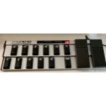 BEHRINGER MIDI FOOT CONTROLLER. This is model number FCB-1010 and powers up fine when plugged in.