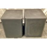 MILLER & KREISEL V-75 POWERED SUBWOOFER X 2. Both found here in black cabinets with 12” bass drivers