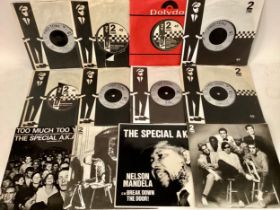 COLLECTION OF VARIOUS TWO TONE 7” SINGLES. In this bunch we have artists - The Specials - The