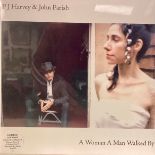 P J HARVEY & JOHN PARISH ‘A WOMAN A MAN WALKED BY’ VINYL RECORD ALBUM. Still factory sealed from