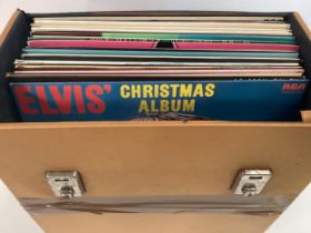 COLLECTION OF ELVIS PRESLEY VINYL LP RECORDS. This selection includes soundtrack and hit albums