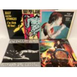 COLLECTION OF 5 IGGY AND THE STOOGES RELATED VINYL ALBUMS. This set has titles - Metallic