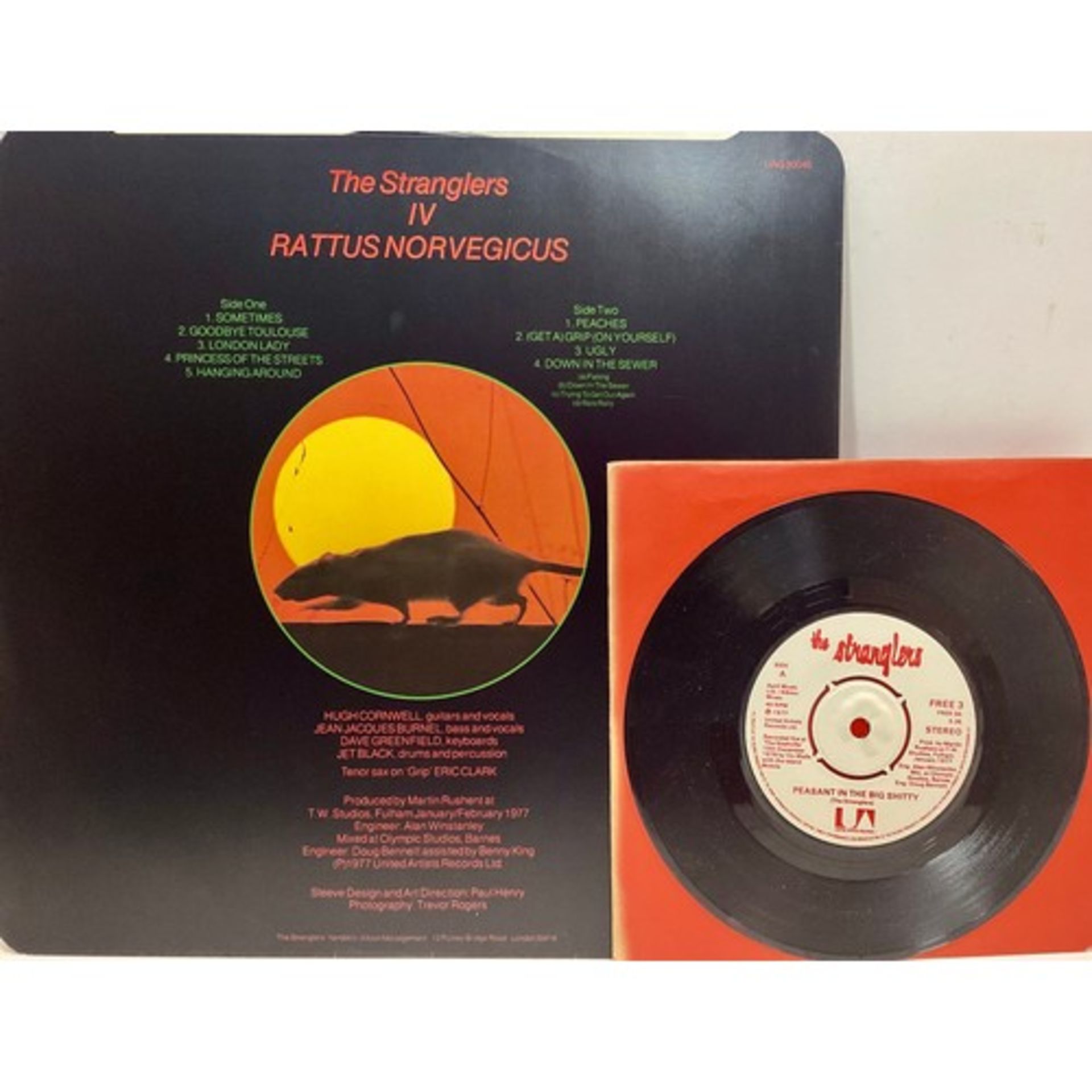 THE STRANGLERS VINYL LP RECORDS X 2. - Image 4 of 4