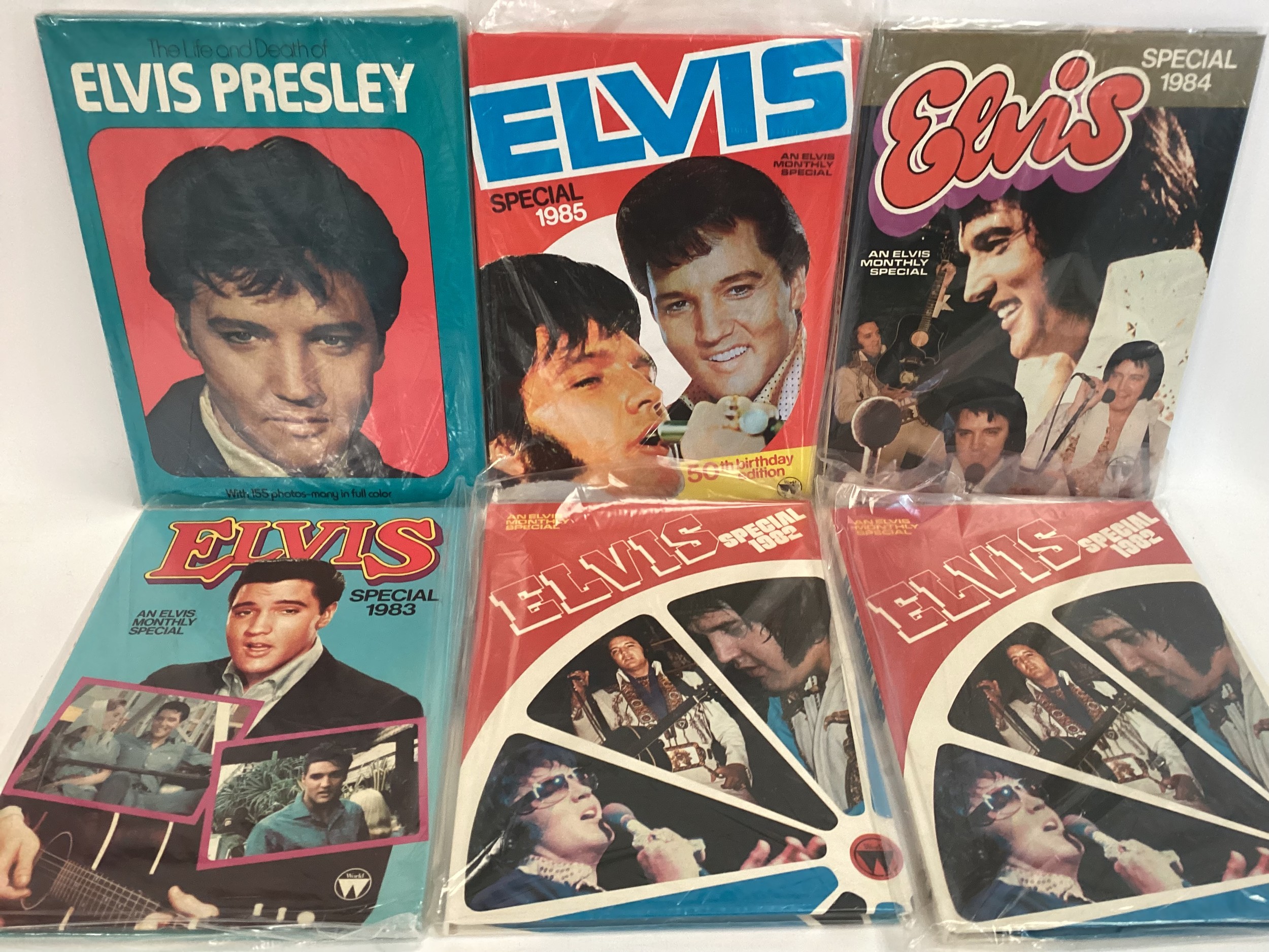 ELVIS PRESLEY COLLECTION OF VARIOUS SOFT AND HARDBACK BOOKS. From a big Elvis Presley fan we have - Image 6 of 6