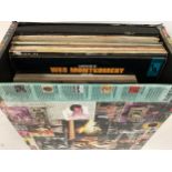 CARRY CASE CONTAINING VARIOUS 10” AND 12” JAZZ RELATED ALBUMS. Artists to include - Lester Young -
