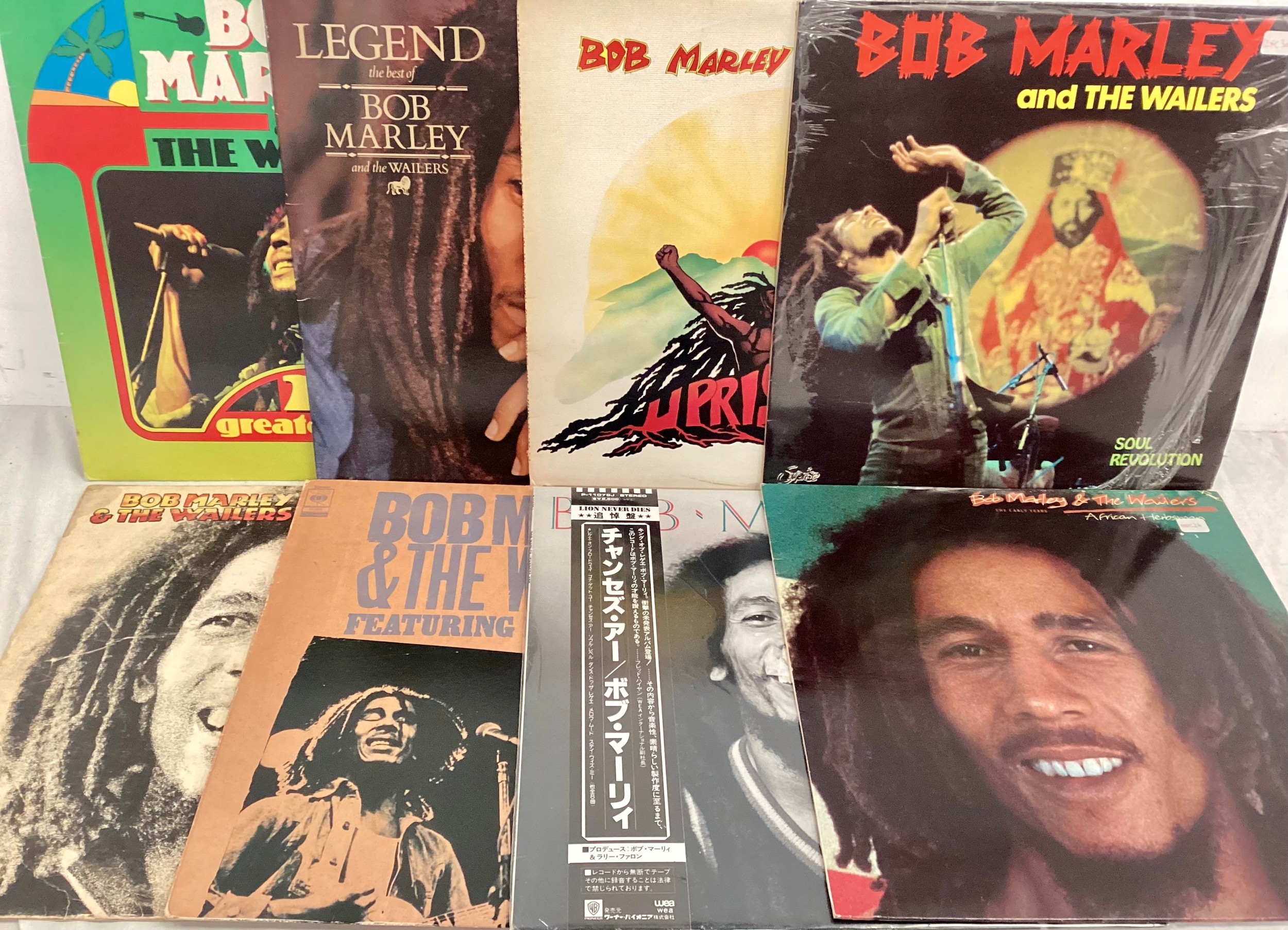 CASE OF VARIOUS BOB MARLEY AND THE WAILERS VINYL LP RECORDS. Here we find various titles to - Image 3 of 4