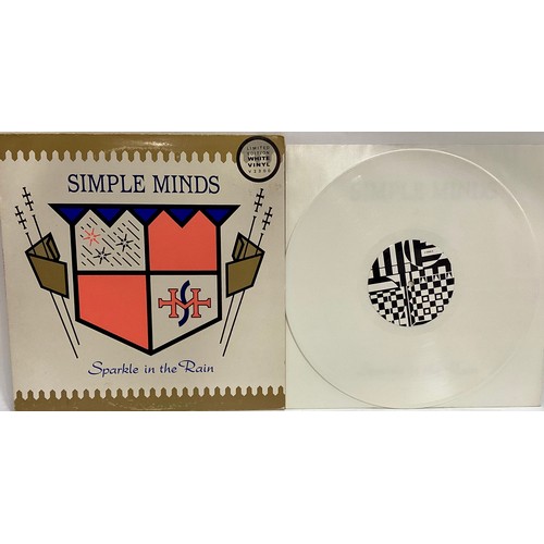 SIMPLE MINDS ‘SPARKLE IN THE RAIN’ UK WHITE VINYL ORIGINAL ALBUM.