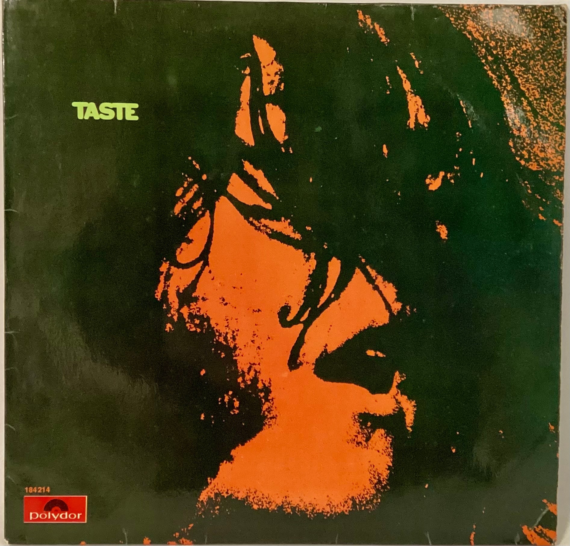 TASTE DEBUT LP FEATURING RORY GALLAGHER. Nice Psych album found here on Polydor German Label No.