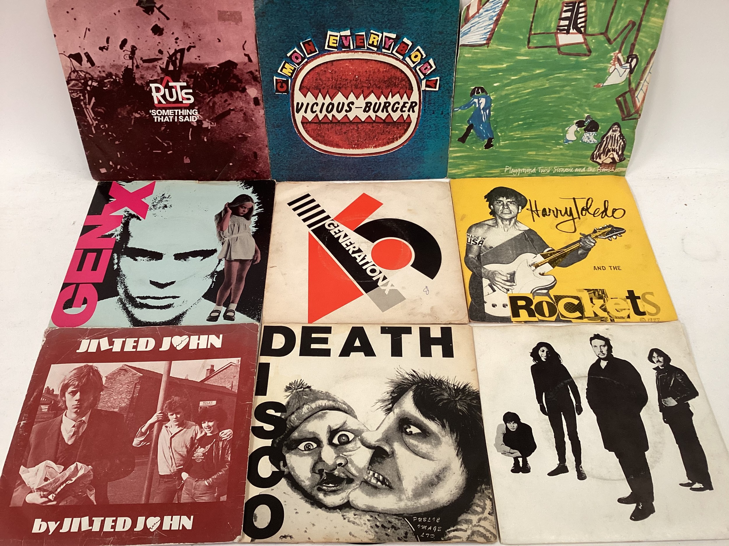 COLLECTION OF PUNK RELATED 7” SINGLES. This box contains a selection of the following artists - - Image 3 of 3