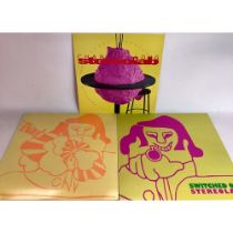 SELECTION OF 3 STEREOLAB VINYL RECORDS.