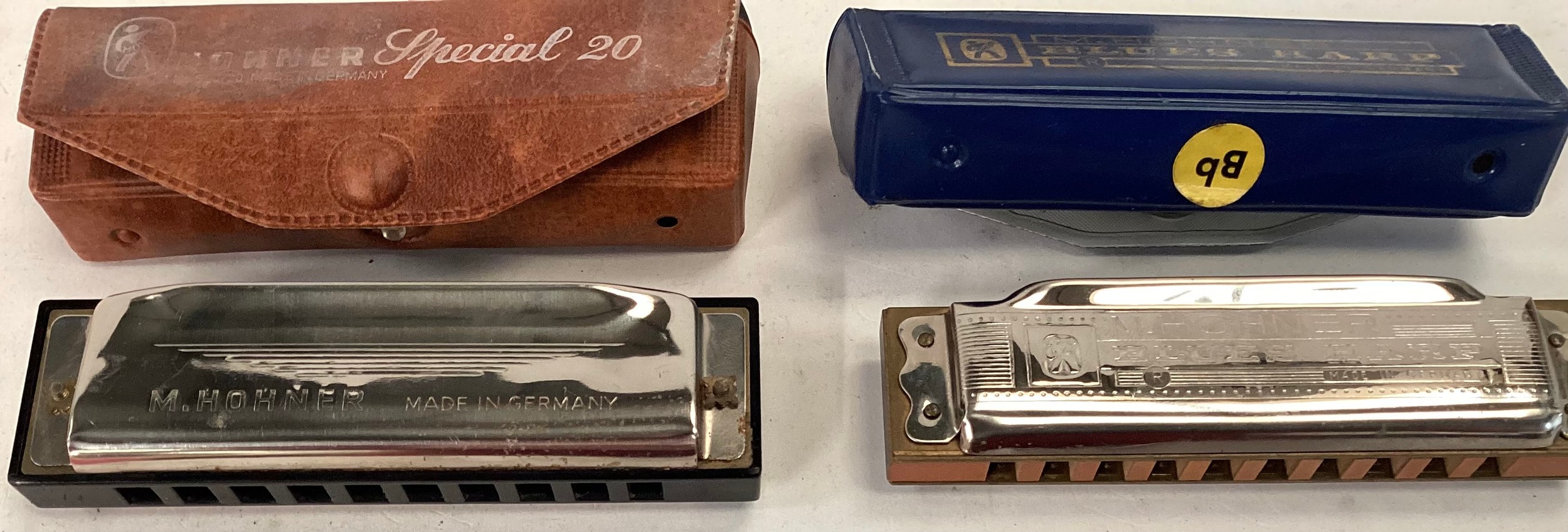 COLLECTION OF 9 HARMONICAS. Here we find a super collection of 9 HOHNER harmonicas all in plastic - Bild 3 aus 4