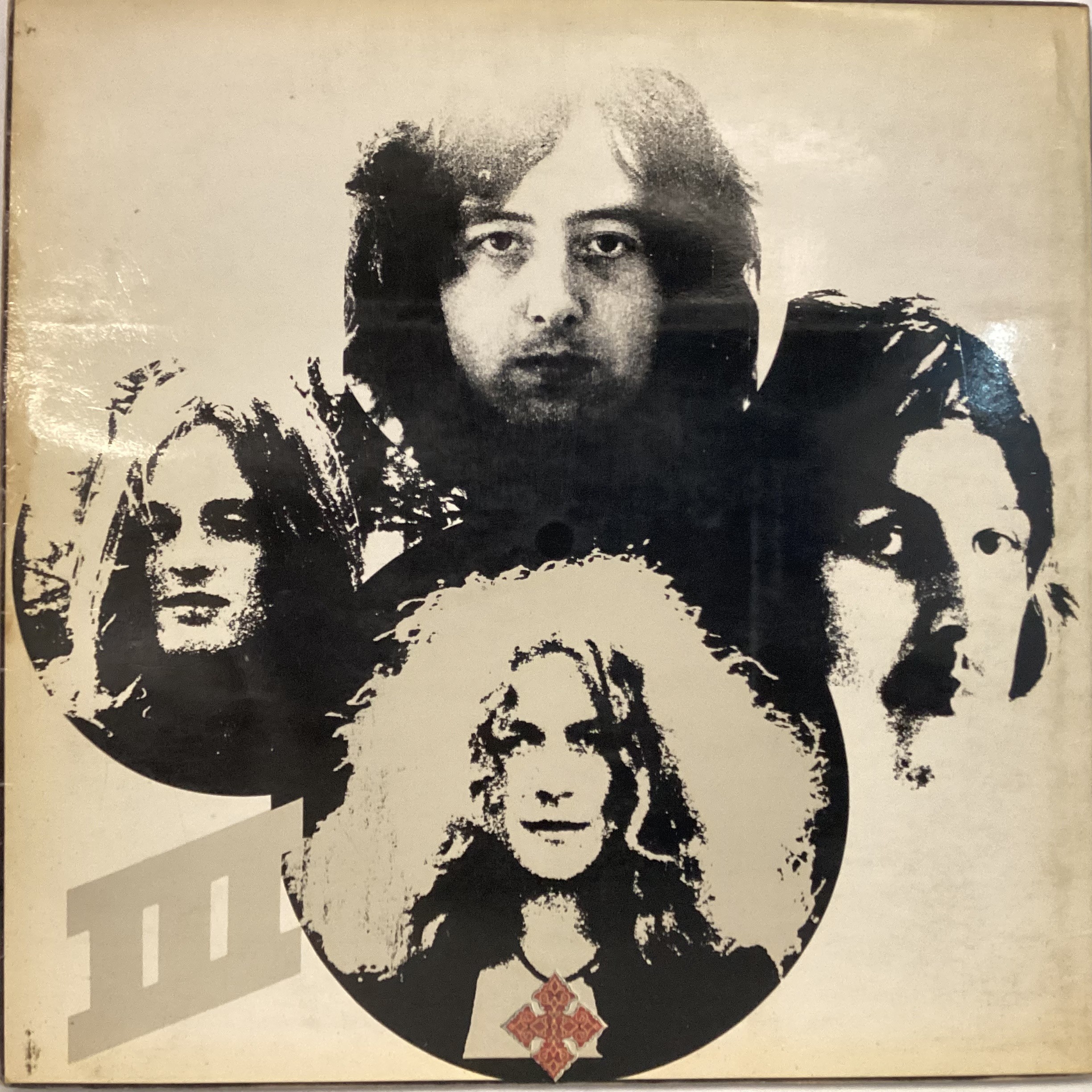 LED ZEPPELIN 3 WITH PETER GRANT CREDIT. This is a 1970 UK Atlantic plum original 2401002 LP with - Image 2 of 9