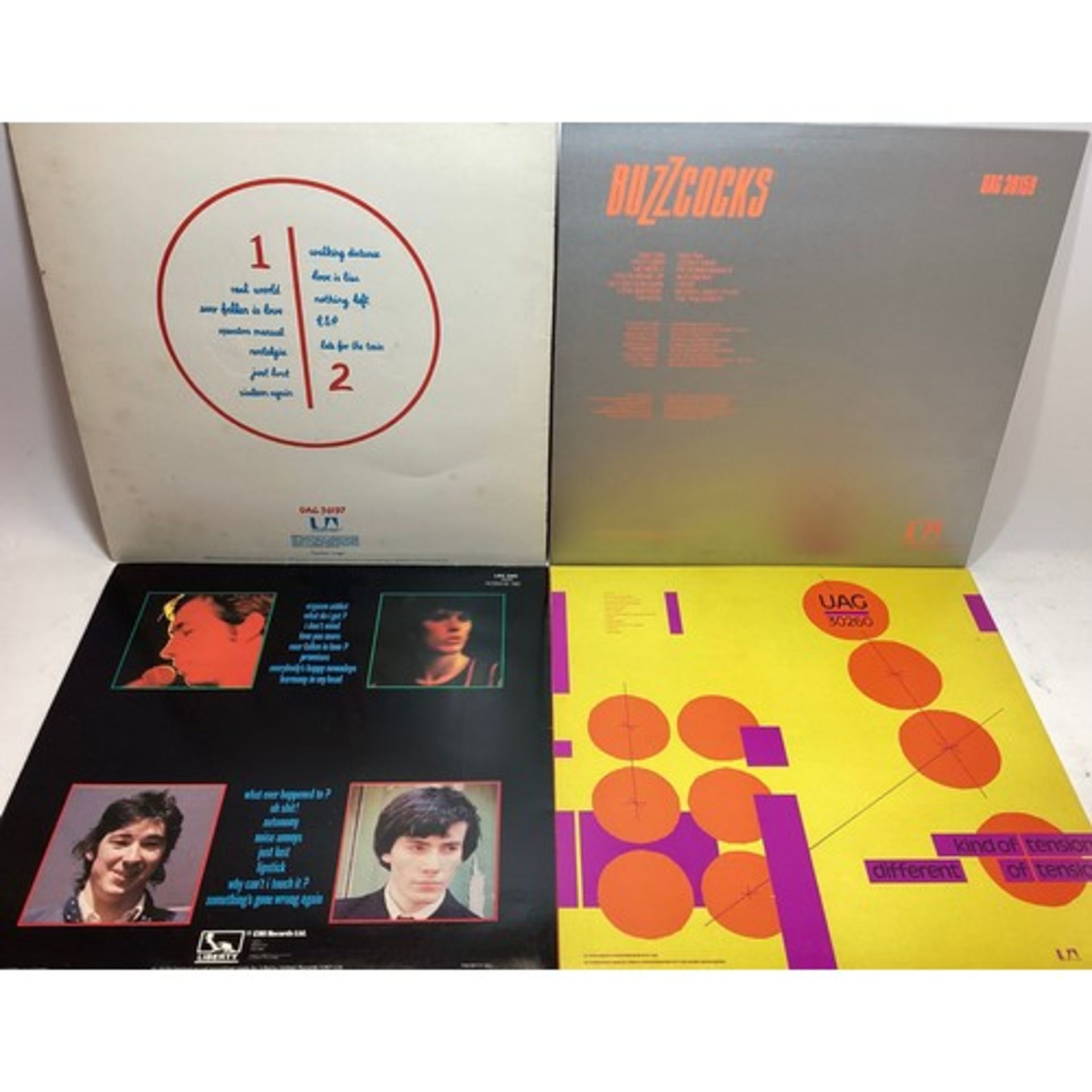 SELECTION OF 4 BUZZCOCKS VINYL LP RECORDS. - Image 2 of 2