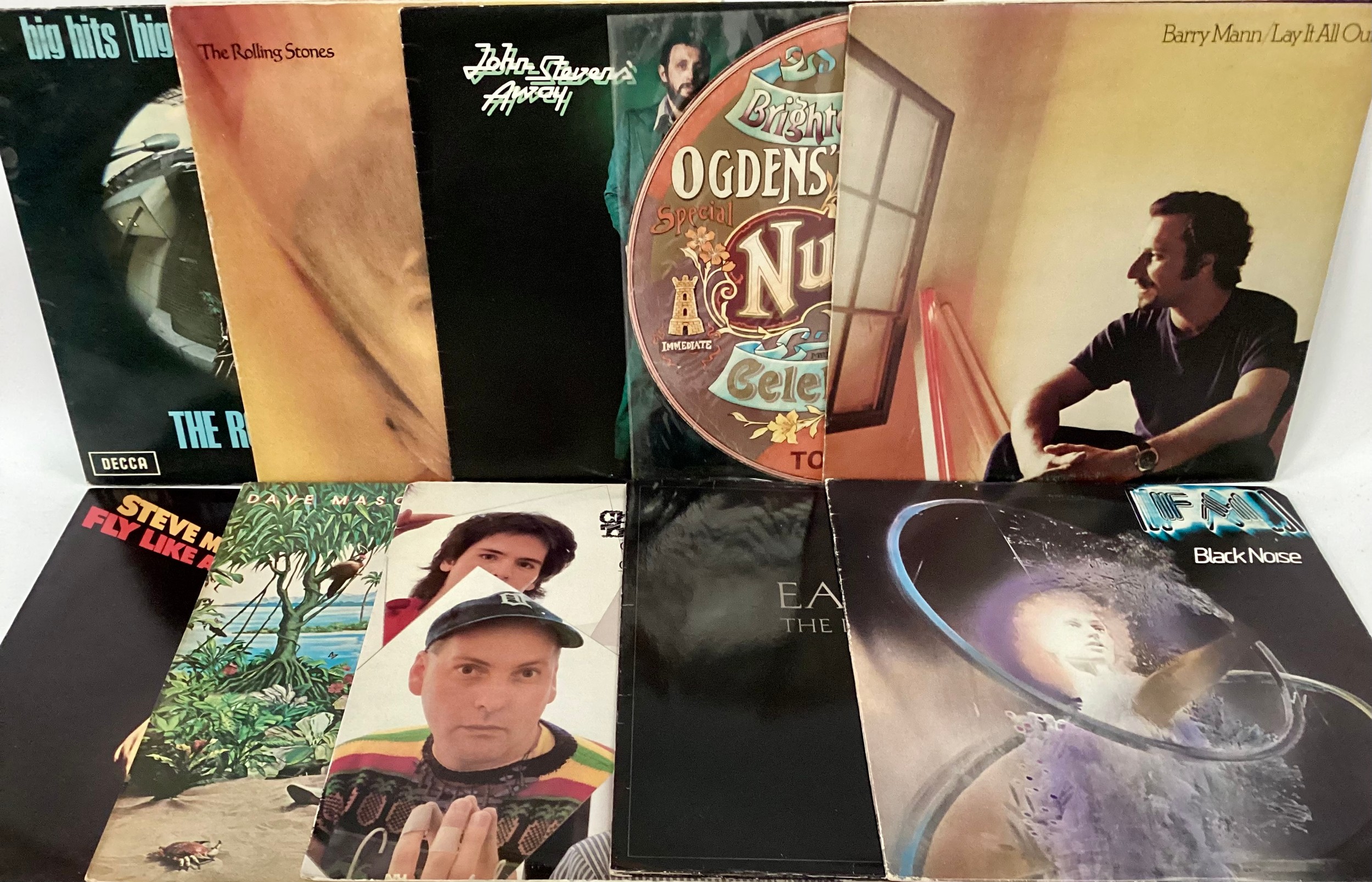 BOX OF VARIOUS ROCK / PROG ROCK VINYL RELATED ALBUMS. Titles here come from artists to include - The - Image 4 of 4